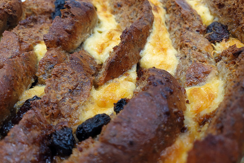 Low Carb Bread-and-Butter Pudding